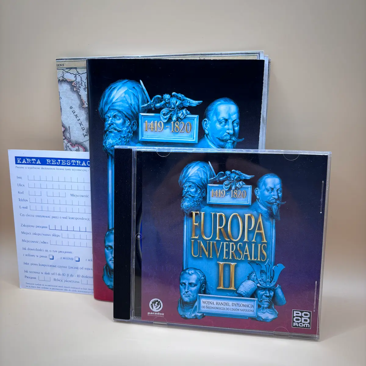 Europa Universalis II PL – Big Box – zdjęcie 1