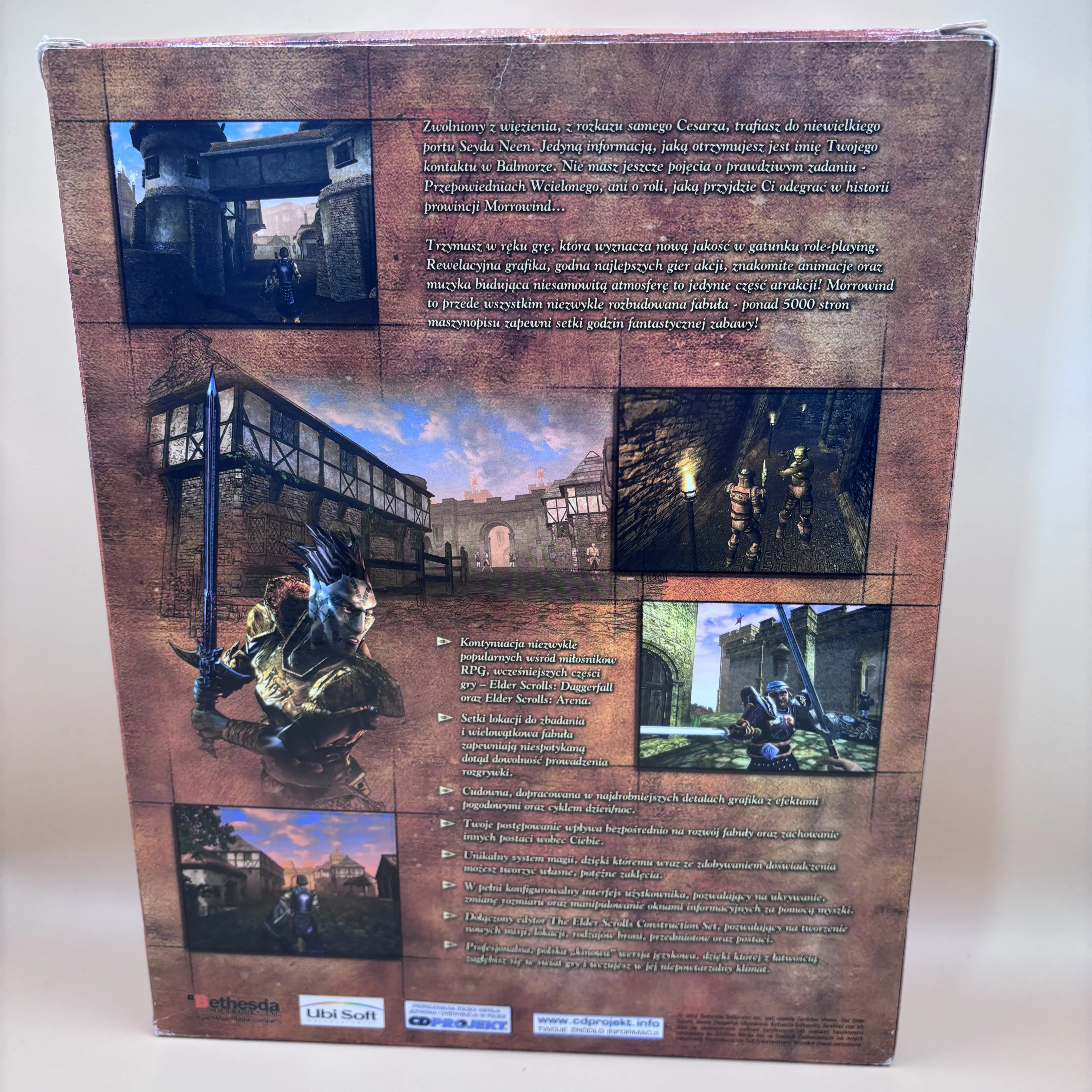 The Elder Scrolls III Morrowind PL – Big Box – zdjęcie 2